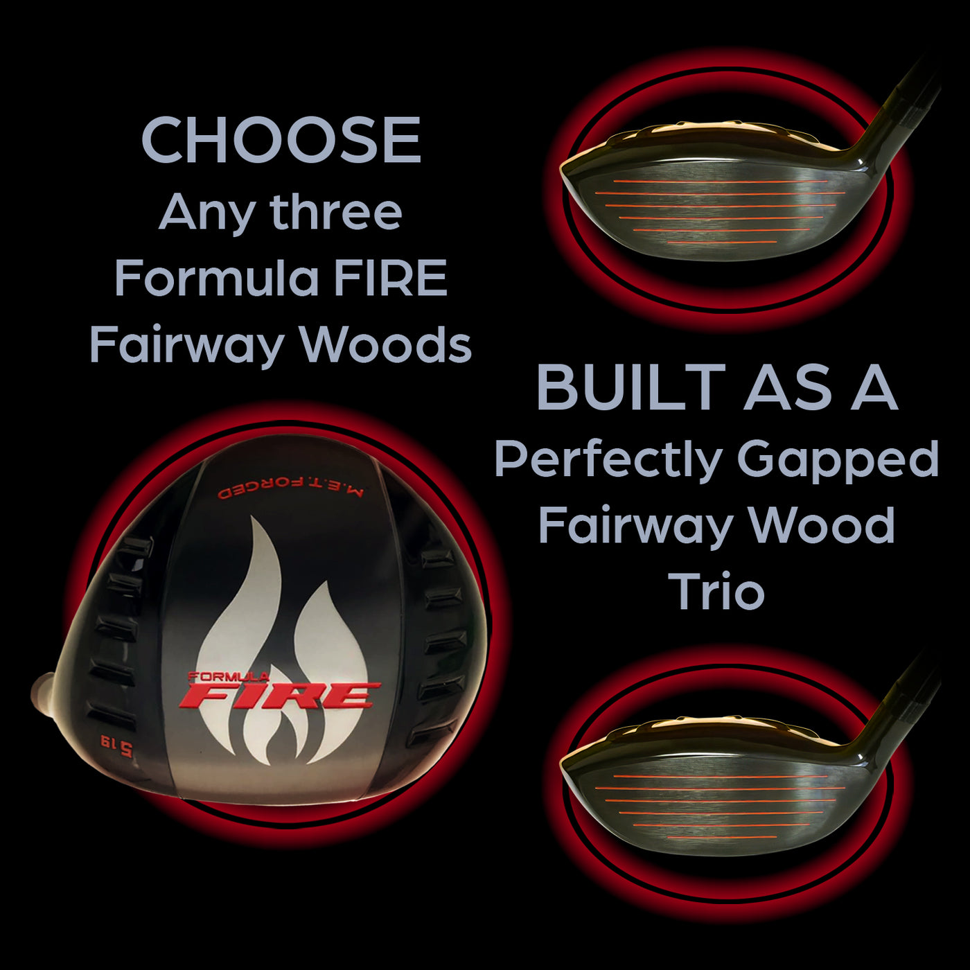 Fairway Wood Trio Control Bundle